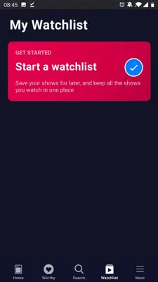 Watchworthy android App screenshot 5